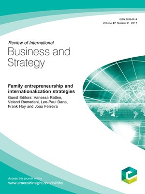 cover image of Review of International Business and Strategy, Volume 27, Number 2